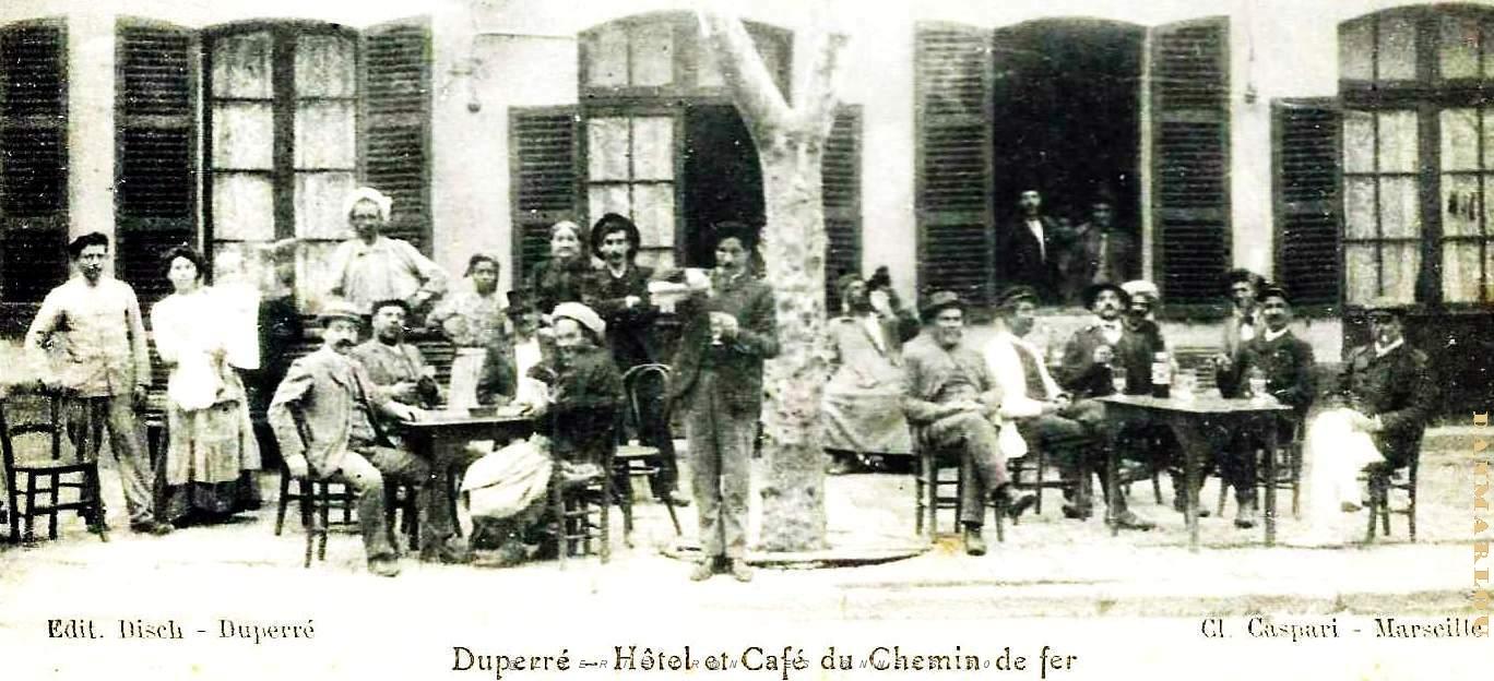 3027- Duperre - Hotel et Cafe du Chemin de Fer2 - 1910.jpg